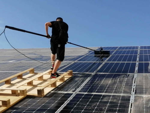 Solar Panel Cleaning Tool