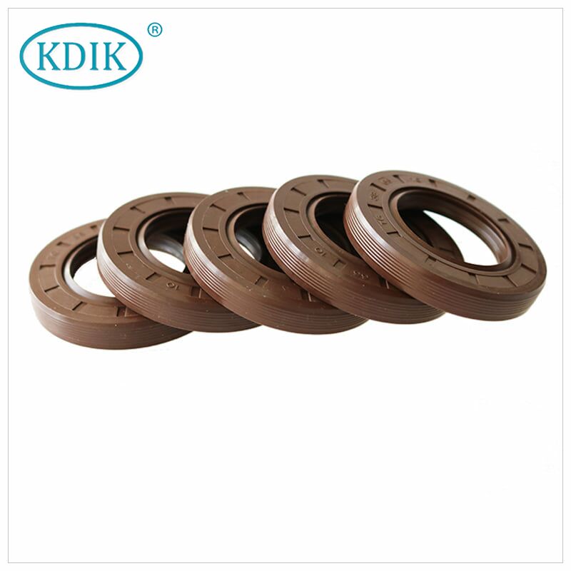 Shaft Oil Seal TC Type Size Rubber Covered Double Lip NBR FKM for
