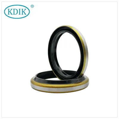 DKB type Oil Seal for Excavator Construction Machines Dust Seal Black White NBR Viton