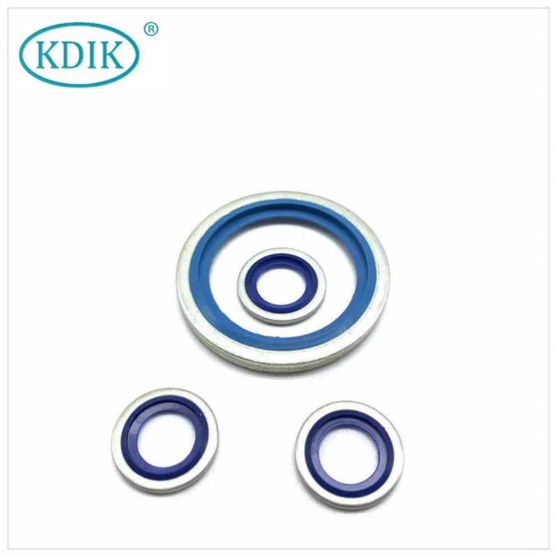 NEW Rubber Combined Gaskets Bonded Seal for Flanged Joints Compound Gasket