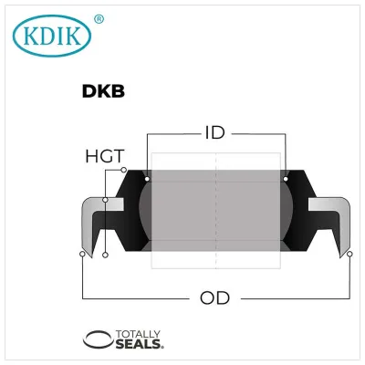 Гидравлический цилиндр DKB 105 * 121 * 9/12 Oil Seal Dust Wiper SEAL для строительных машин вилочного погрузчика