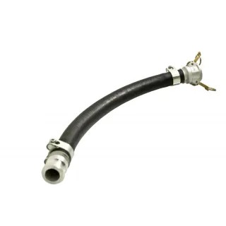 Bulk Hydraulic Fittings/Bulk hydraulic hoses are used in hydraulic and general industrial applications for handling petroleum and water-based fluids. The hoses have a synthetic rubber hose and a wear cover, reinforced with two wire braids. They are strong