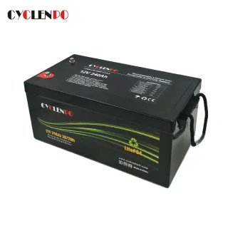 High Performance LiFePO4 Batterie 12V 240Ah Pack With BMS