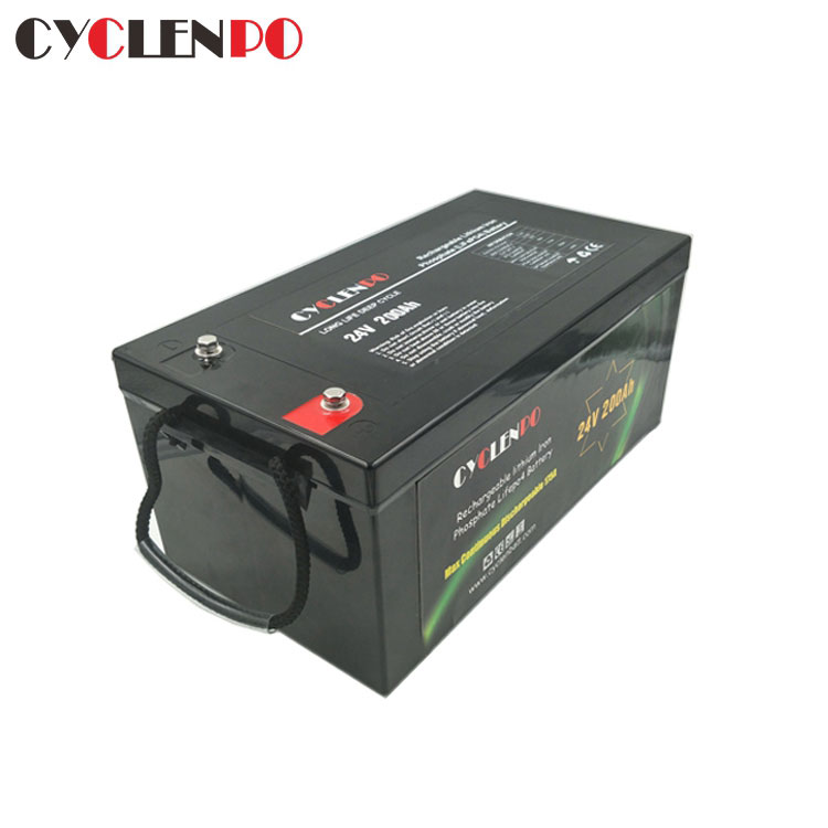 Factory lithium ion battery pack lifepo4 24v 200ah 24v batteries lifepo4 for marine