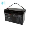 Con batería de iones de litio de Bluetooth 12V 100Ah LifePO4 para reemplazo de plomo ácido