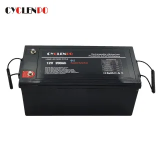 Self Heated 12V 200Ah Lithium LifePO4 Battery With BMS