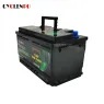 1000 Cranking Amp Battery Lifepo4 Car Battery 12V 100Ah With BMS