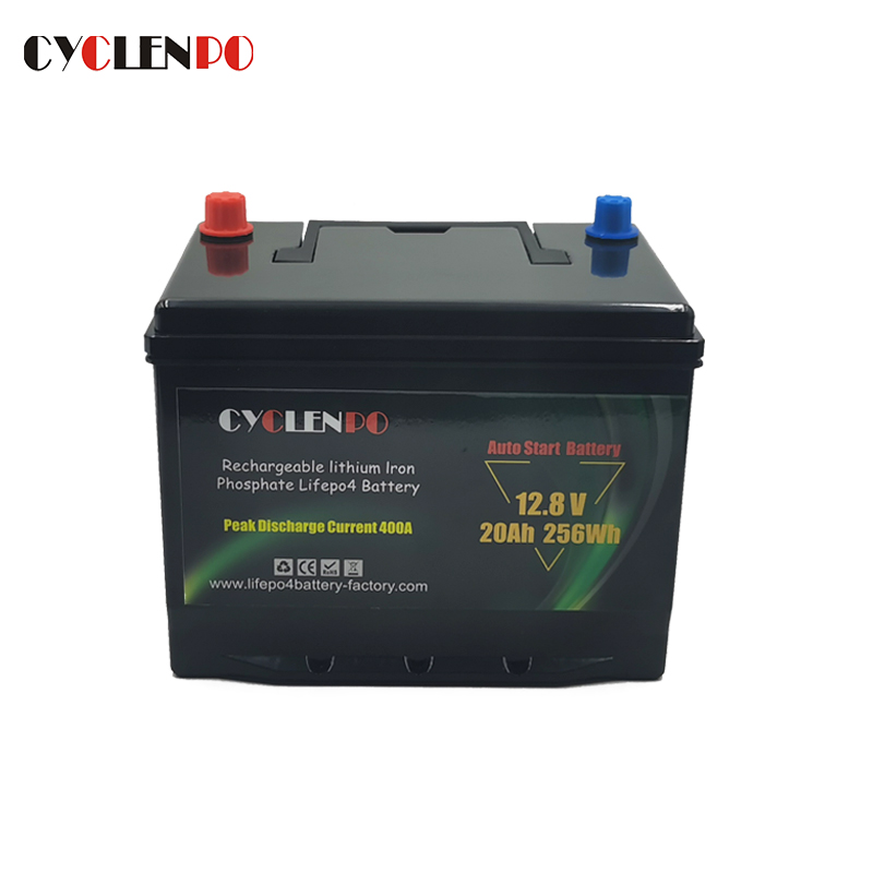 Lithium Ion Lifepo4 Start Battery 12V 20Ah, cranking battery 12V
