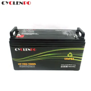 Deep cycle Lifepo4 12 Volt 110 Amp Leisure Battery