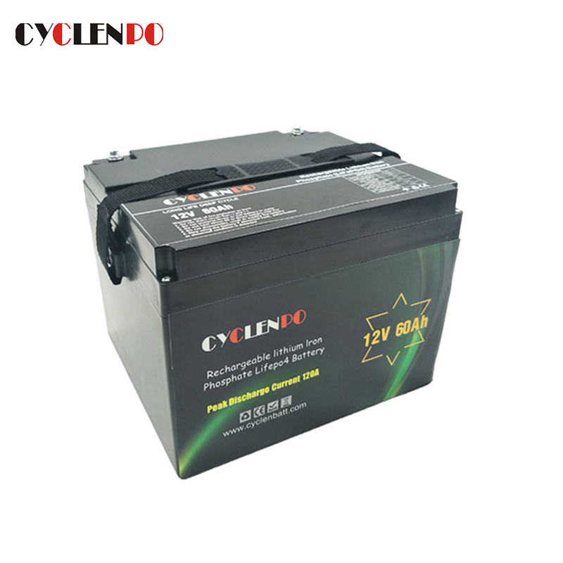 12V 60Ah LifePO4 Battery Pack, Small LiFePO4 Battery, Motorcycle Battery  For Sale