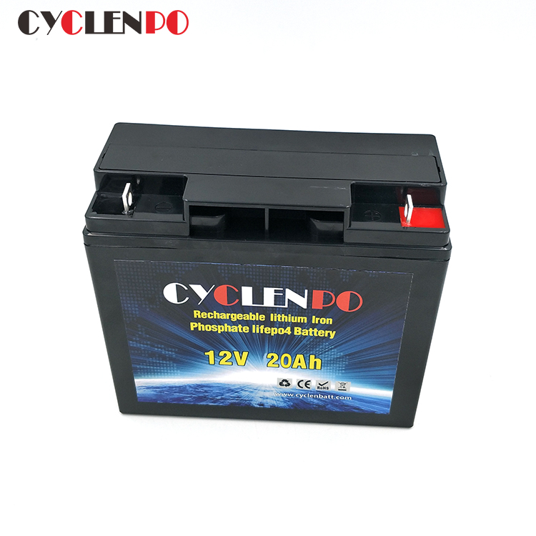 High Quality LiFePO4 12V 20Ah Battery For Solar Lighting Energy Backup