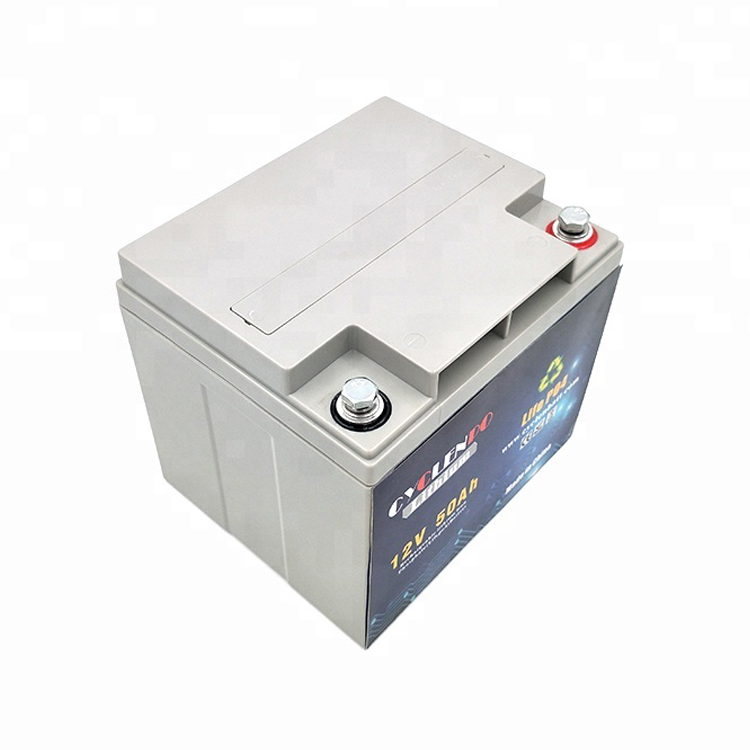 Batterie au lithium-ion 12V 50ah Lifepo4