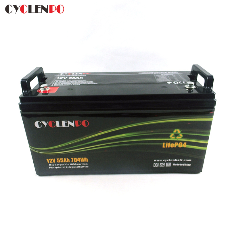 LiFePO4 Mobility Scooter Batteries 12V 55Ah With BMS