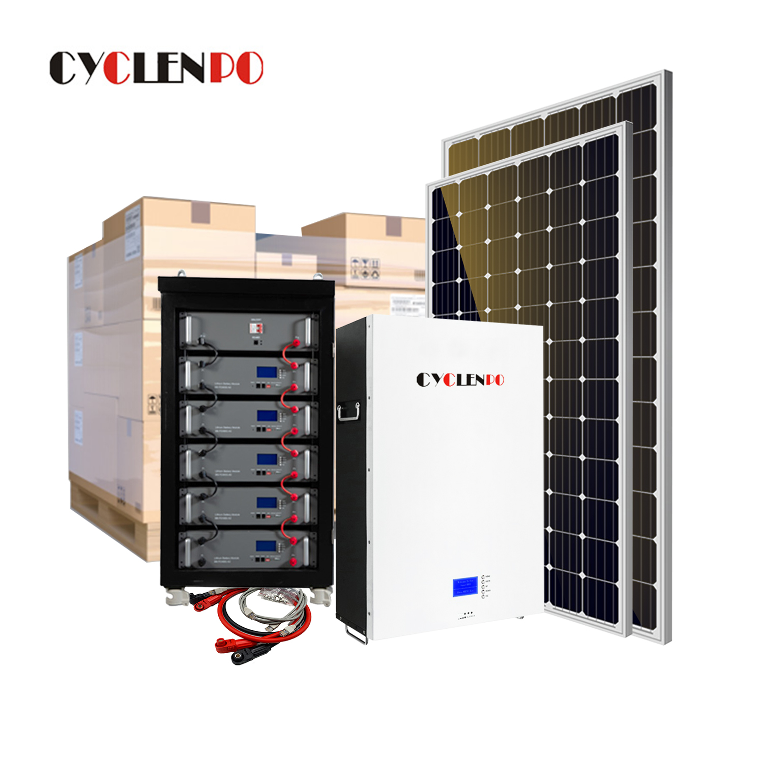 Fora da rede 5kwh Lifepo4 48V 100Ah Home Solar Battey Powerwall