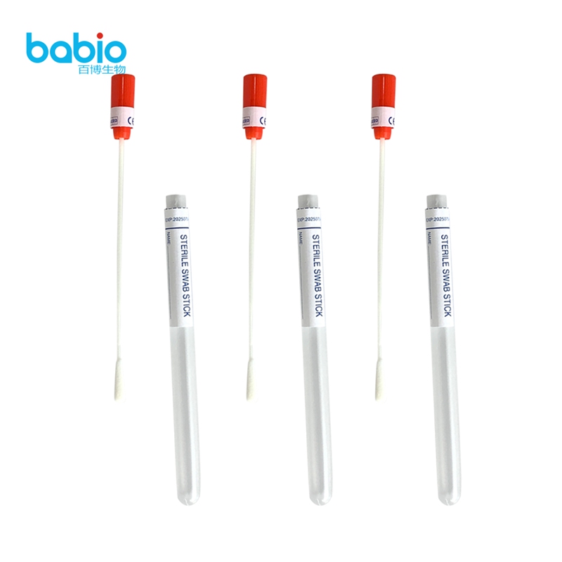 Sterile Nasopharyngea swab stick