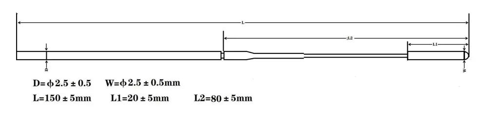 Sterile Nasopharyngea swab stick