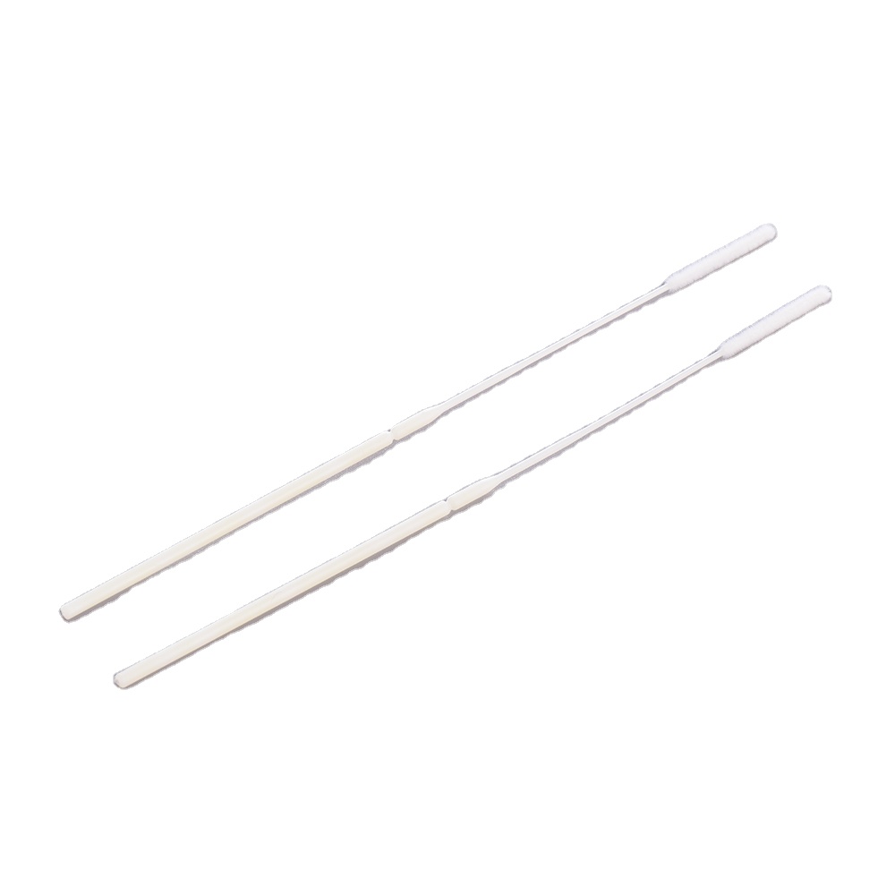 Disposable Specimen Collection Sterile Nylon medical oral testing flocked swab