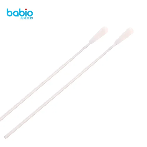 Disposable Specimen Collection Sterile Nylon medical oral testing flocked swab