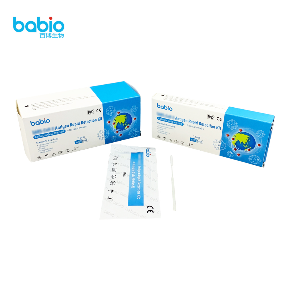 SARS-CoV-2 Antigen Rapid Detection kit innasal swabs