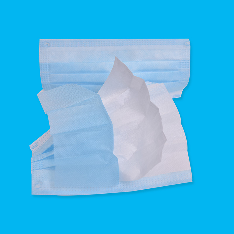 ใช้ผ้าไม่ทอในอากาศร้อนต้านเชื้อแบคทีเรียในหน้ากาก