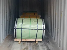 5*40GP containers 316 Stainless Steel Coil 2B surface to Mersin, Turkey