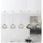 Cloudy Glass Hanging Pendant Lamp