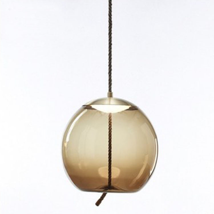 Modern Glass Globe Pendant Lamp Light