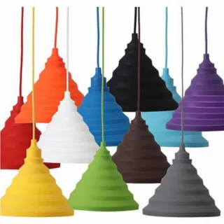 Nordic DIY Silcone Colorful Pendant Lamp For Child