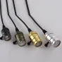 Aluminum Lamp Holder E27 Screw Type Light Bulb Socket 