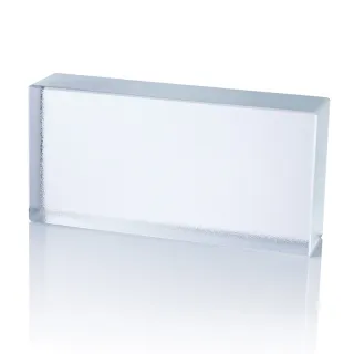 Crystal Solid Glass Block für Bauglas