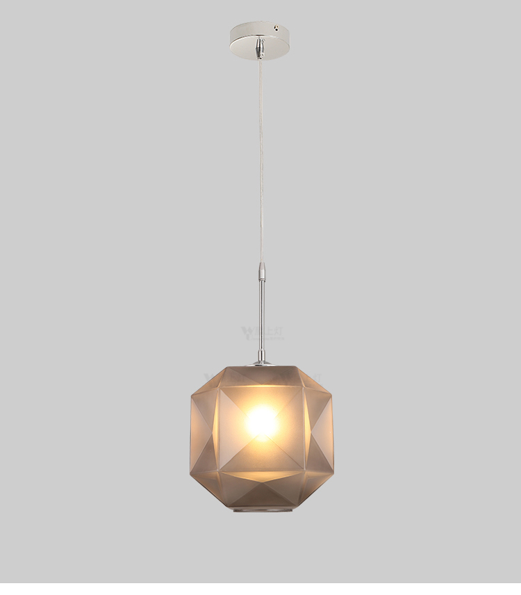 Decorative Brown Round Glass Lamp Shade