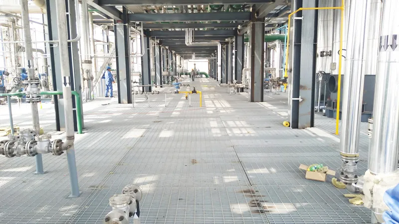 Saudi Arabia Power Plant flooring grating