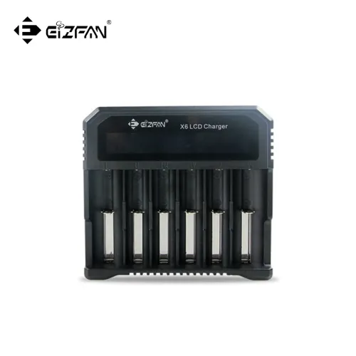 Cellule efan X6 haute ampère, 21 700 batteries, 18 650 batteries, chargeur général LCD
