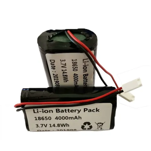 1S2P 18650 4000mAh batteries pack for electonic toy gun and mosquito swatter