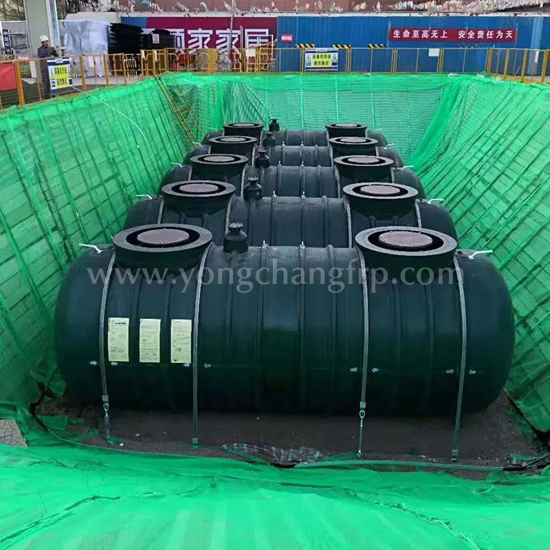 GRP/FRP Petroleum Storage Double Wall Fiberglass Tanks