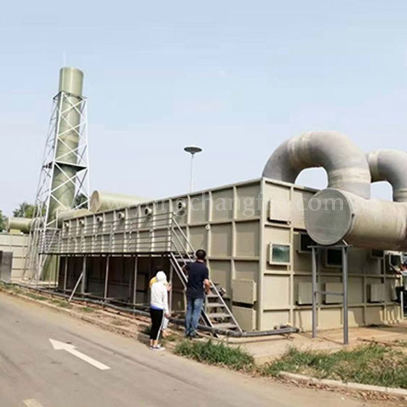 FRP Depurador de desulfuración de biogás