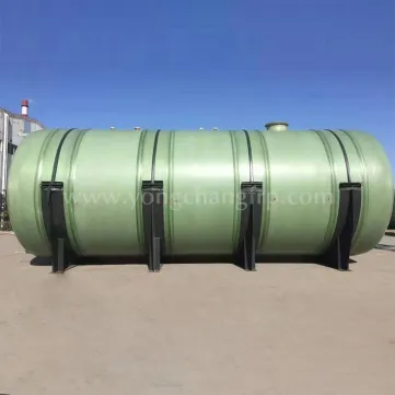 Tanque de recolección de aguas residuales de plástico reforzado con fibra de vidrio