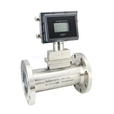 Gas Turbine Flow Meter with 4-20mA and RS485 Hot Sale High Accuracy Factory Direct Sales
