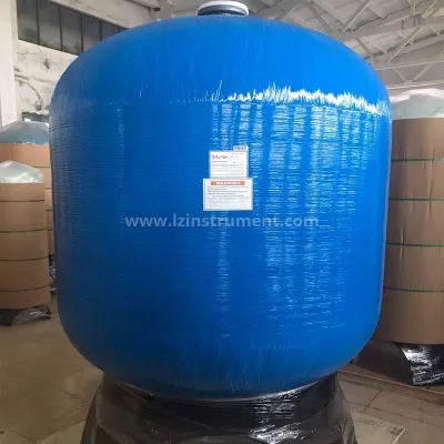 Reservatório de membrana de osmose reversa de tanque FRP 150 psi Tratamento de filtro de água de pressão Vaso de pressão de fibra de vidro
