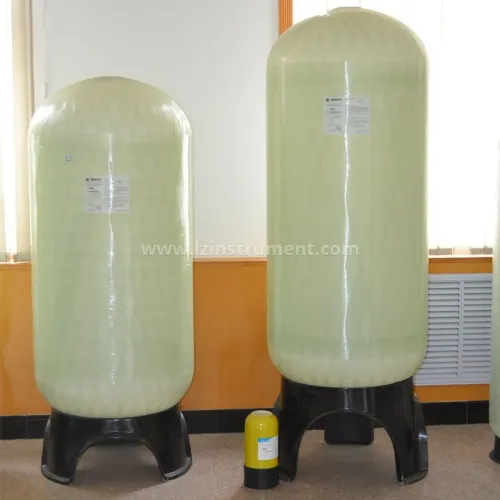 Reservatório de membrana de osmose reversa de tanque FRP 150 psi Tratamento de filtro de água de pressão Vaso de pressão de fibra de vidro