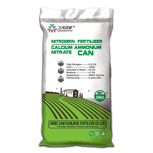 Fertilizante de nitrato de calcio y amonio