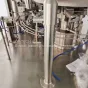 Macchina imballatrice per sacchetti liquidi di pulizia automatica