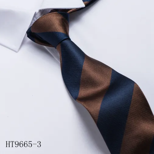 100% polyester skole mænd slips af høj kvalitet
