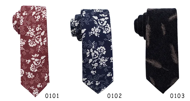 floral tie