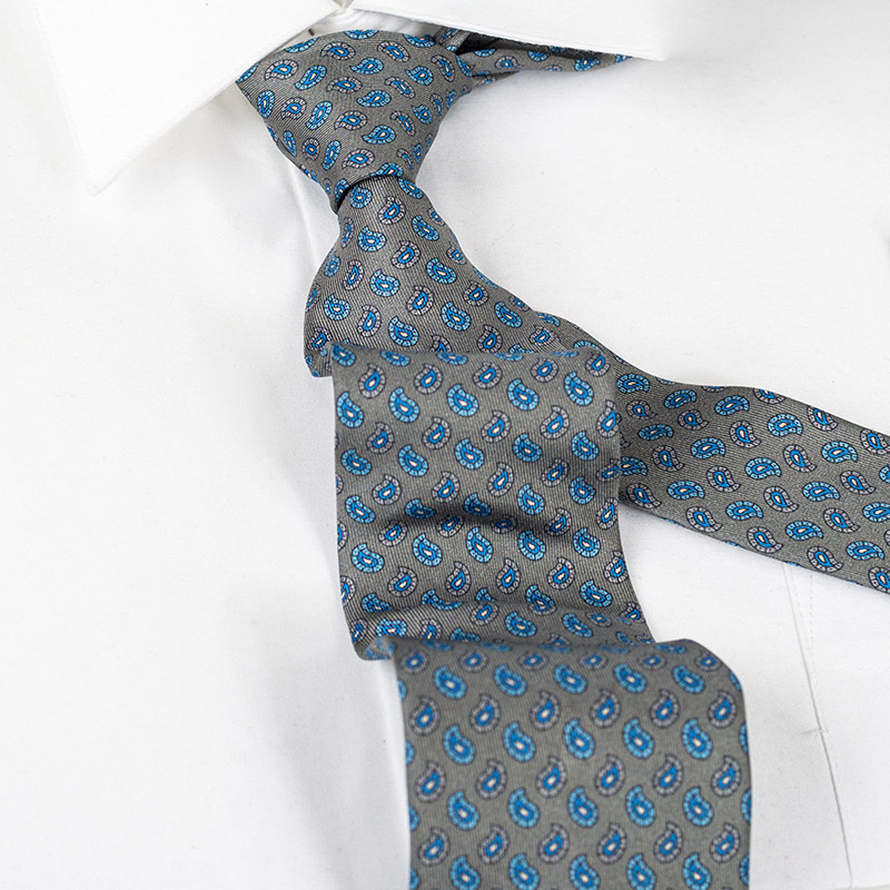 custom silk printed ties