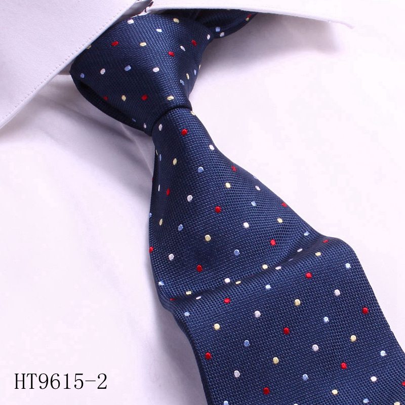 Silk woven soft luxury mens neckties business style