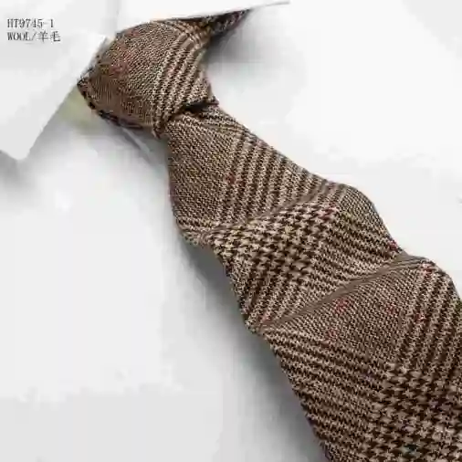 Fashion casual official men tie luxury wool necktie