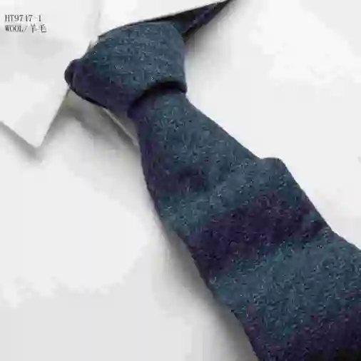 Fashion casual official men tie luxury wool necktie