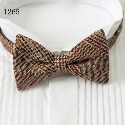 Wholesale Winter Accessory Wool Bow Tie For Men