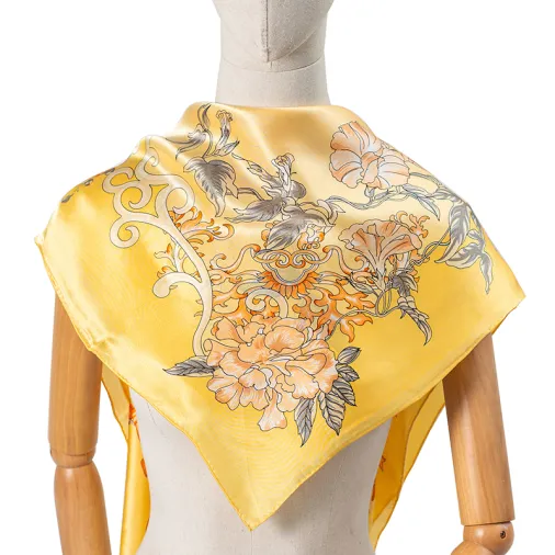 Hoge kwaliteit luxe 100% zijden sjaal